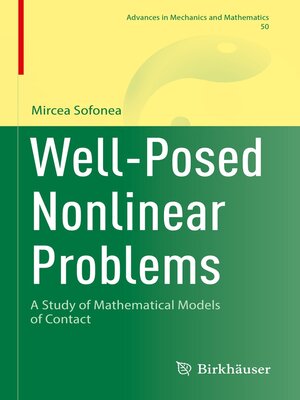 cover image of Well-Posed Nonlinear Problems